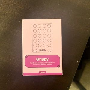 Casely | Grippy | Taupe Silicone Suction Phone Mount with MagSafe